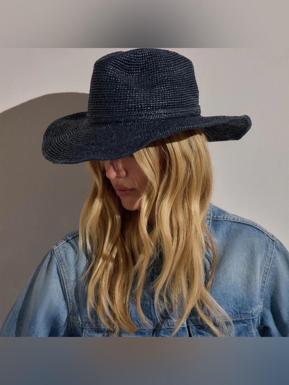 NWOT Janessa Leone Sacha in Navy M